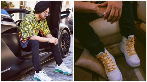 louis vuitton shoes diljit dosanjh kapil sharma show|diljit dosanjh sneakers.